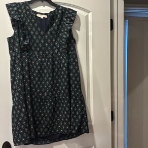 Ann Taylor Loft split neck dress